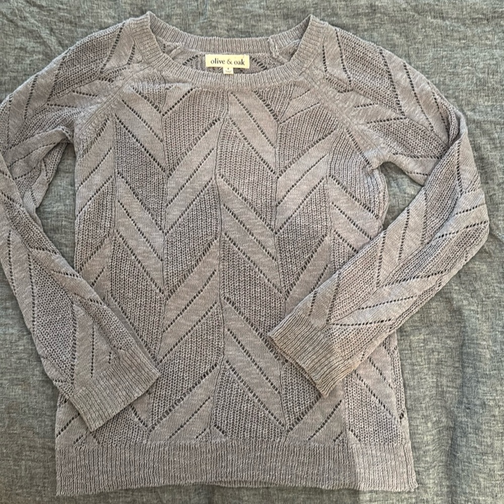 Olive & Oak | Crocheted Sweater Top